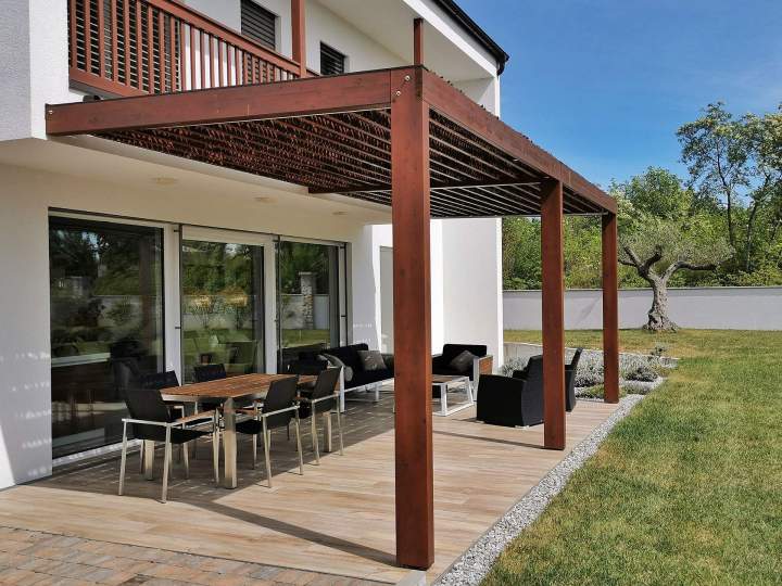 Création de terrasse en carrelage Marignier
